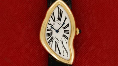 cartier vintage crash watch dupe|knockoff cartier watches.